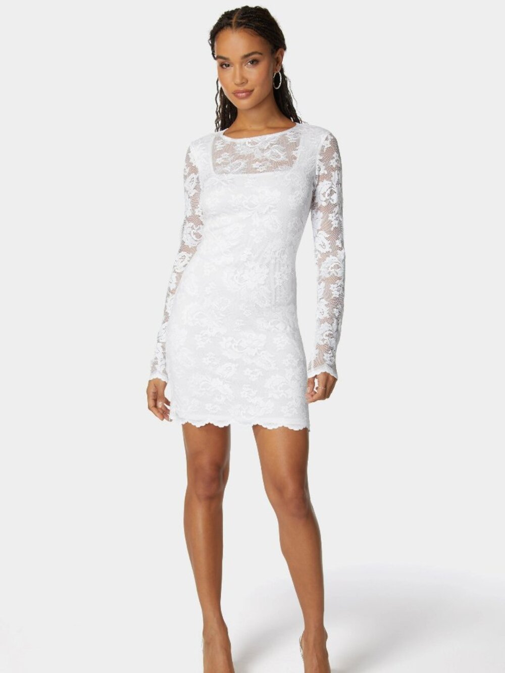 Marseille Lace Long Sleeve Dress